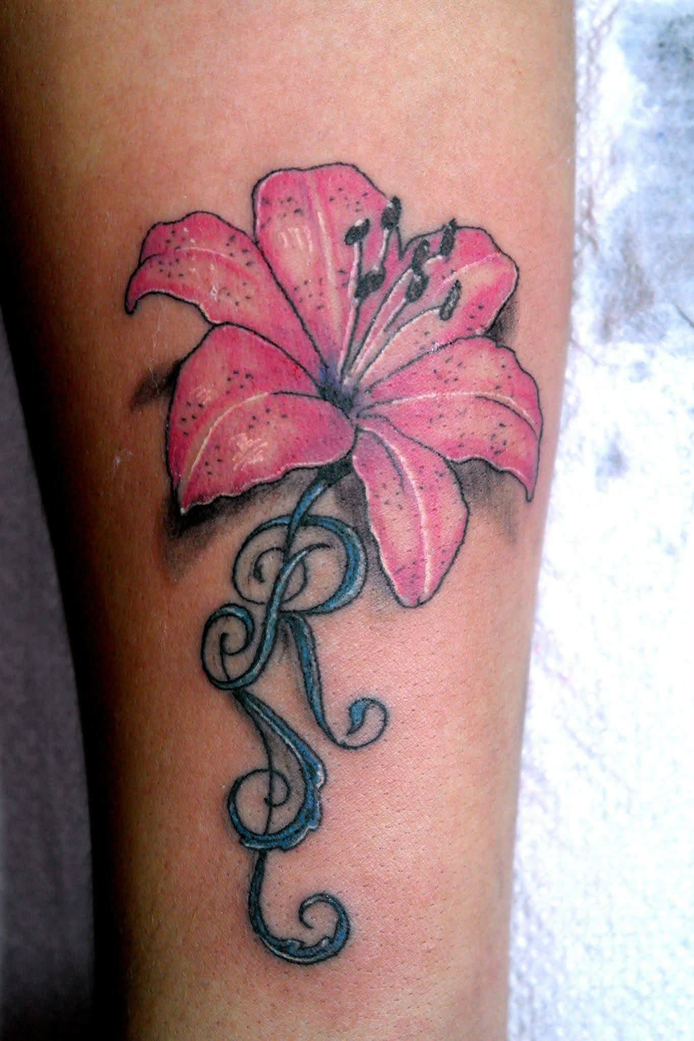 Lilje — MAX TATTOO værk