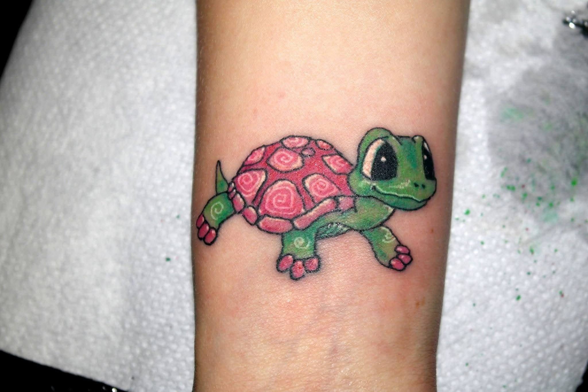 Skildpadde — MAX TATTOO værk